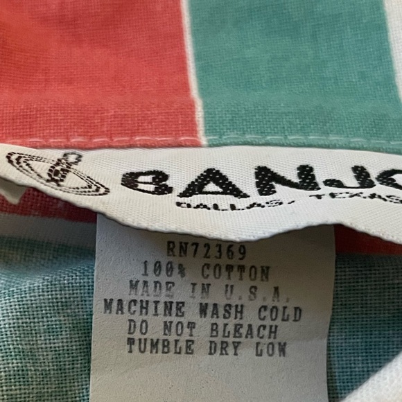 Men’s Banjo Vintage Western Shirt XL - Picture 4 of 5